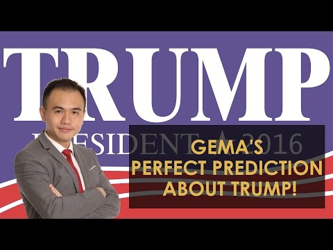DONALD TRUMP IS PRESIDENT - a PERFECT PREDICTION BY GEMA GOEYARDI