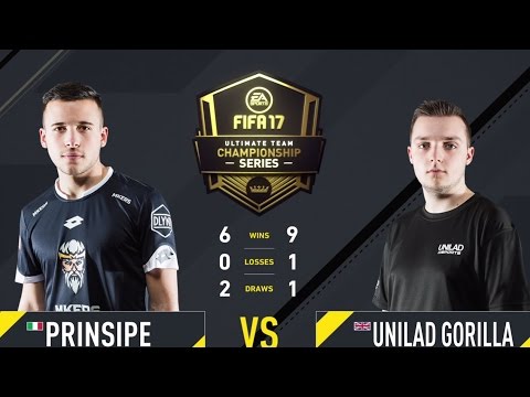 FIFA 17 FUT Champions Season 2 Grand FINAL Europe  Prinsipe vs Huge Gorilla ALL Highlights
