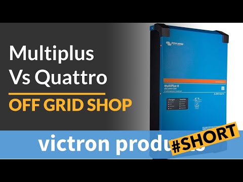 Victron Quattro Vs Multiplus #SHORT