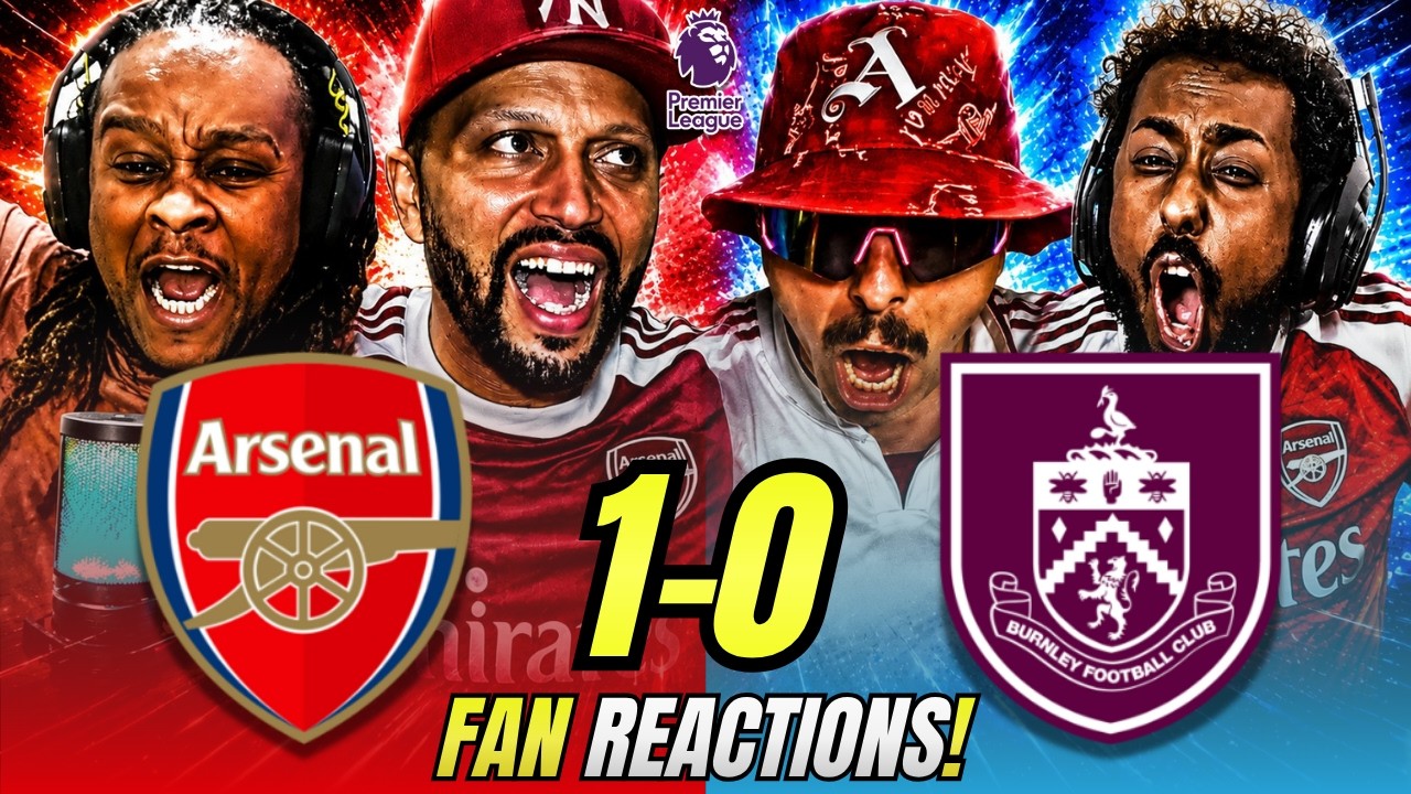 Arsenal Fans ECSTATIC 🤩 Reactions to Arsenal 1-0 Burnley | Premier League Fan Reactions