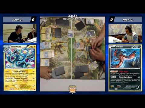 Pokemon TCG 2016 MA Regionals - Azul G. (Eelektrik) vs Nick C. (Dark) - Round 5