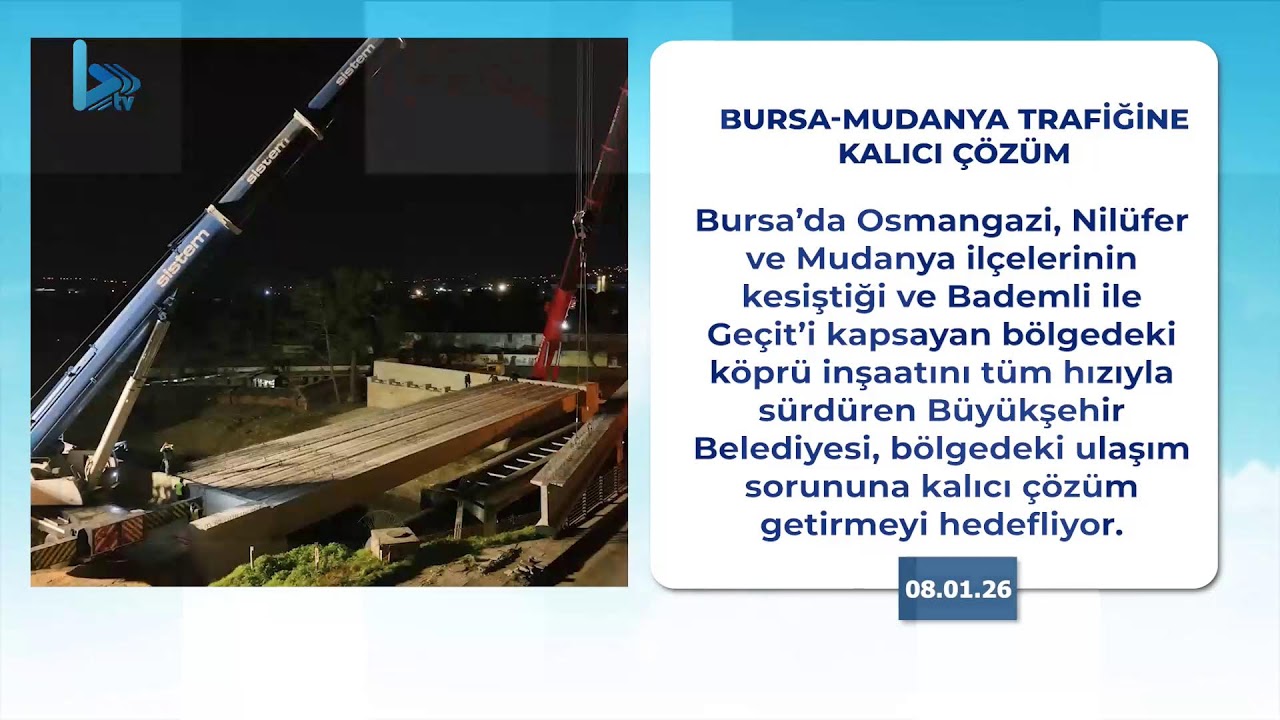 🎥 CANLI | Bursa Büyükşehir Belediyesi Ocak Ayı 1. Olağan Meclis Toplantısı