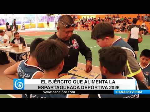 Video: El equipo que alimenta la Espartaqueada Deportiva 2026