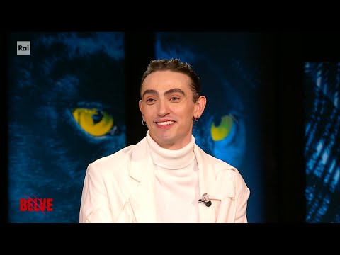 Michele Bravi stuzzicato dalla Fagnani a ruota libera sulla sua vita privata - Belve 02/11/2022