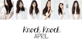 APRIL (에이프릴) - Knock Knock (Colour Coded Lyrics) [Han/Rom/Eng]