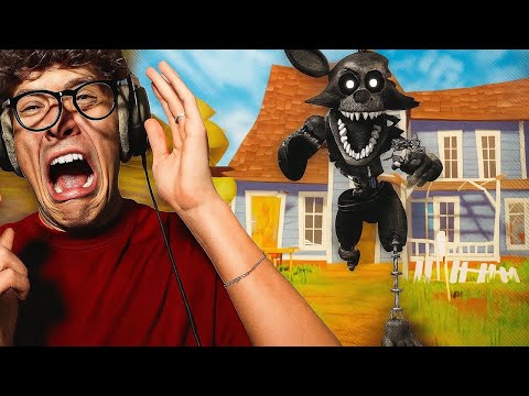 I WAS HUMILIATED BY FOXY IN HELLO NEIGHBOR!!