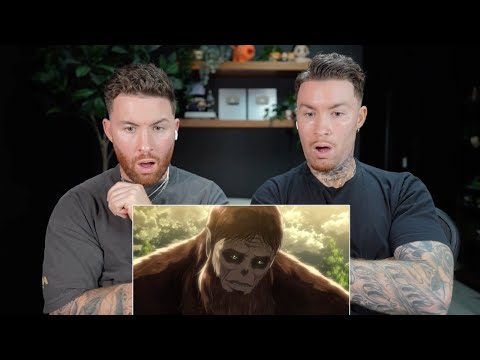 "WTH IS THAT?!" | His First Time Watching Attack On Titan! | S2 Episode 1 Reaction
