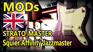 Video thumbnail for Squier Affinity Jazzmaster | MOD |Marcelo Durham by M Files Band