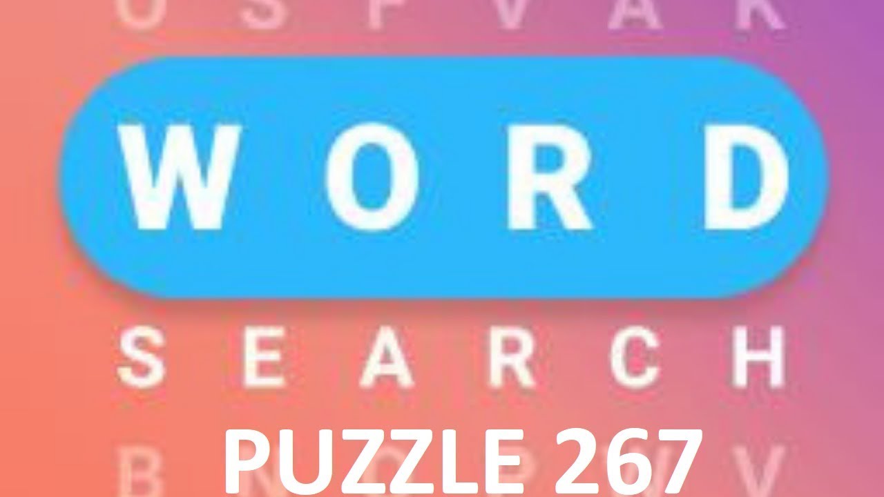 Word Search Supermarket Experience