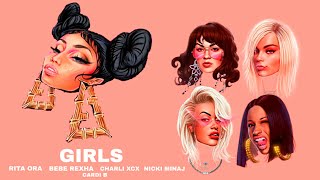 Rita Ora - Girls ft. Nicki Minaj. Cardi B, Bebe Rexha &amp; Charli XCX (MASHUP OFFICIAL VIDEO)