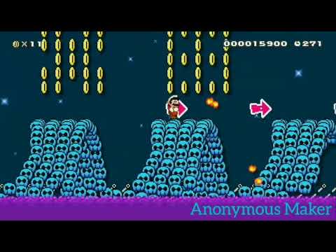 " Midnight Surfing " | Mad Mage | Super Mario Maker 2