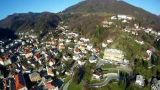 preview picture of video 'Idrija from air HD'