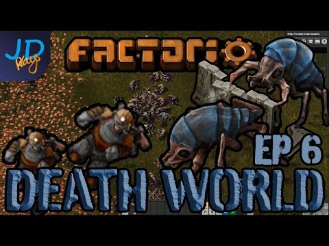 FACTORIO 0.17 DEATHWORLD with P0ober EP6 | Unique builds