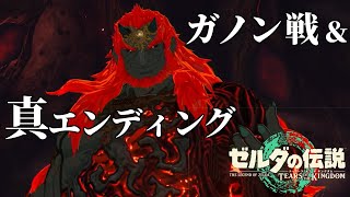 【ToftK】ガノン戦と真エンディング_ゼルダの伝説ティアーズオブザキングダム