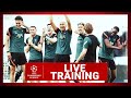 Champions League Training from Paris | Liverpool vs Real Madrid