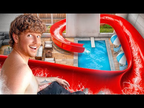 I Built a Water Park in My HOUSE! (Part 4)
