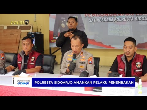 POLRESTA SIDOARJO AMANKAN DALANG DI BALIK TEWASNYA WARGA DESA WAUNG