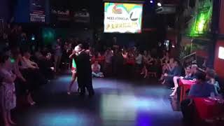 Yanina Erramouspe y Leo Ortiz, Milonga del 83.