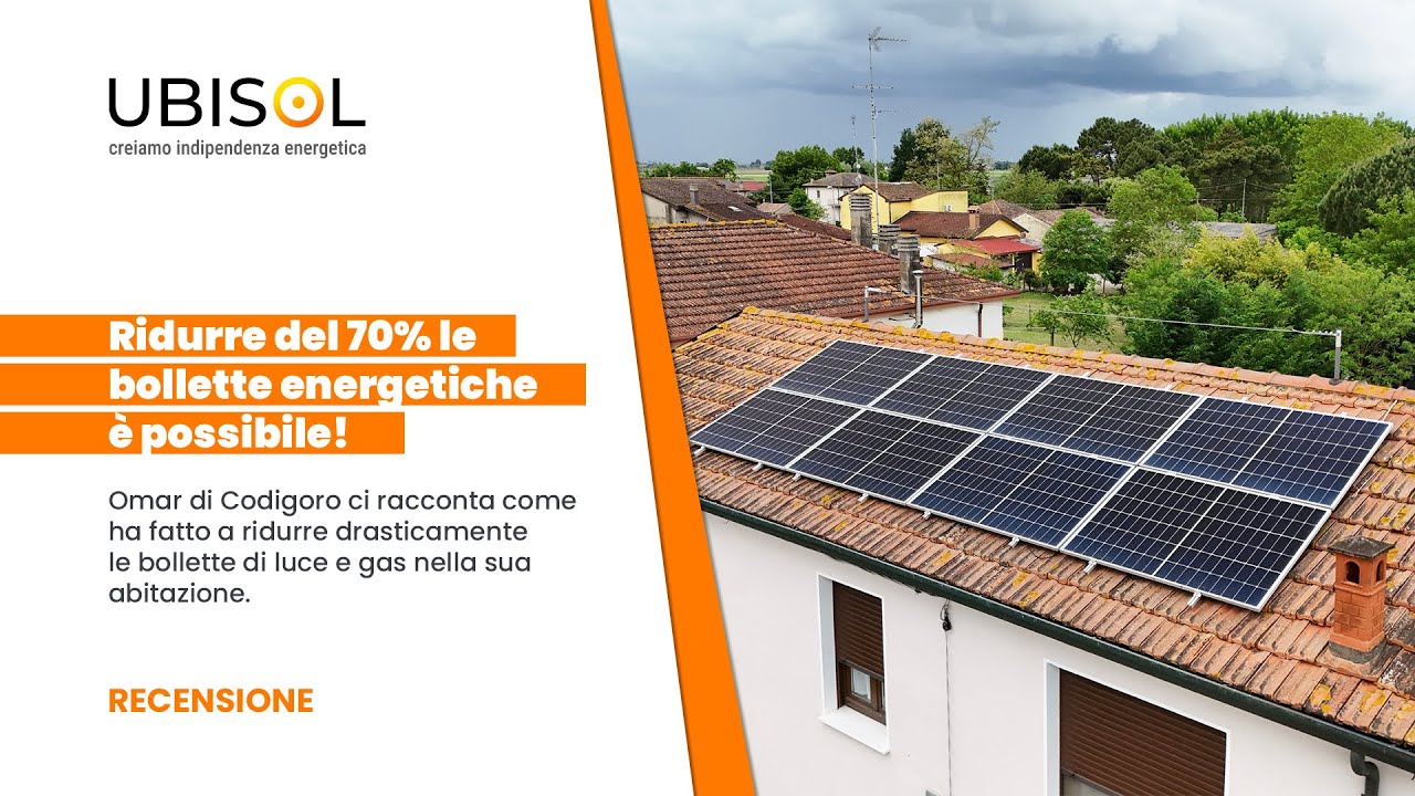 Ridurre del 70% le bollette energetiche è possibile!