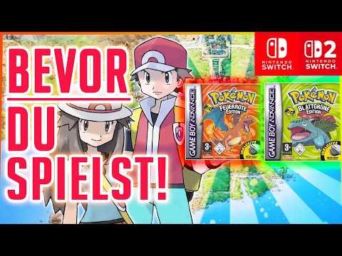 Before you play: Pokémon FireRed & LeafGreen