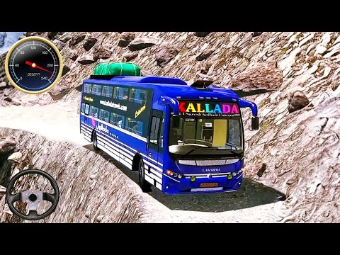 Offroad Bus Driving Simulator 3D 🚍 | Extreme Hill Bus Android Gameplay