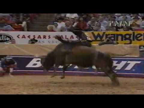 Justin McBride vs Gambler - 99 PBR Finals (87 pts)