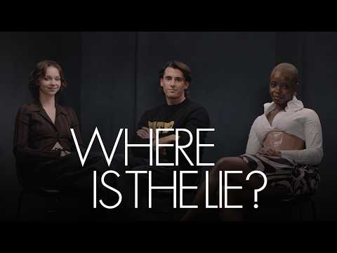 Emma Myers, Joy Sunday & Georgie Farmer Take Turns in the Hot Seat | Where Is The Lie? | ELLE