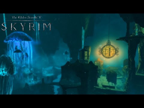 Skyrim - Ambience - Blackreach [Waterfall, Chimes, Rumbling]