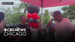 Chicago rapper Lupe Fiasco hosted pop-up karaoke event at Panda Express in Little Village