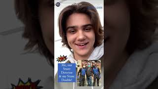 Luca Luhan Takes Over Danger Force Stories on Instagram video