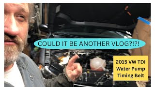 Vlog 2 VW TDI Water Pump Timing Belt replacement