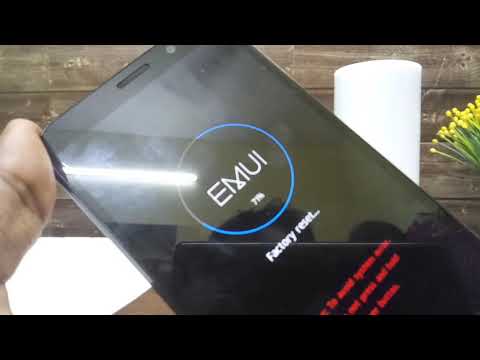 How to hard reset / pattern unlock in Honor 7s