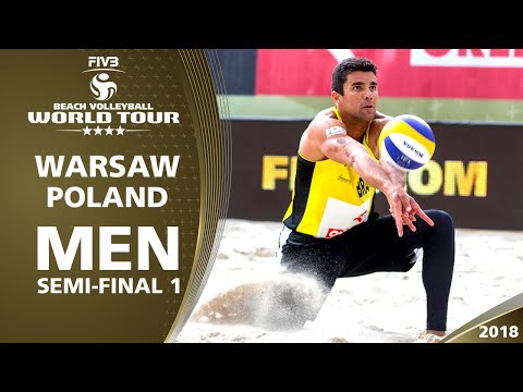 Vitor Felipe/Evandro vs. Smedins/Samoilovs | 4* Warsaw - FIVB Beach Volleyball World Tour 17/18