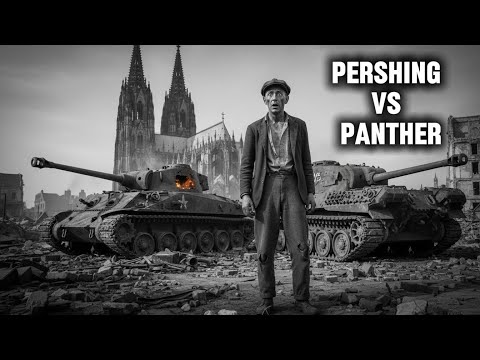 Why Is This the Most Famous Tank Duel of WWII? | Pershing vs Panther at Cologne 1945