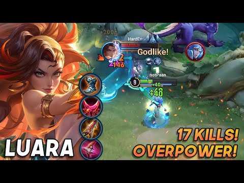 LUARA INSANE 17 KILLS !!! - CRITICAL ATTACK SPEED BUILD