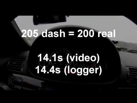 BMW E46 330i Touring + ESS TS1 100-200km/h