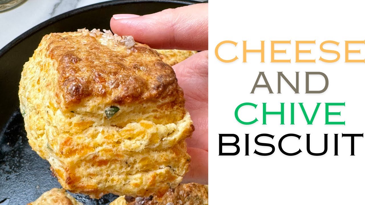 Amazing cheese and Chive Biscuits