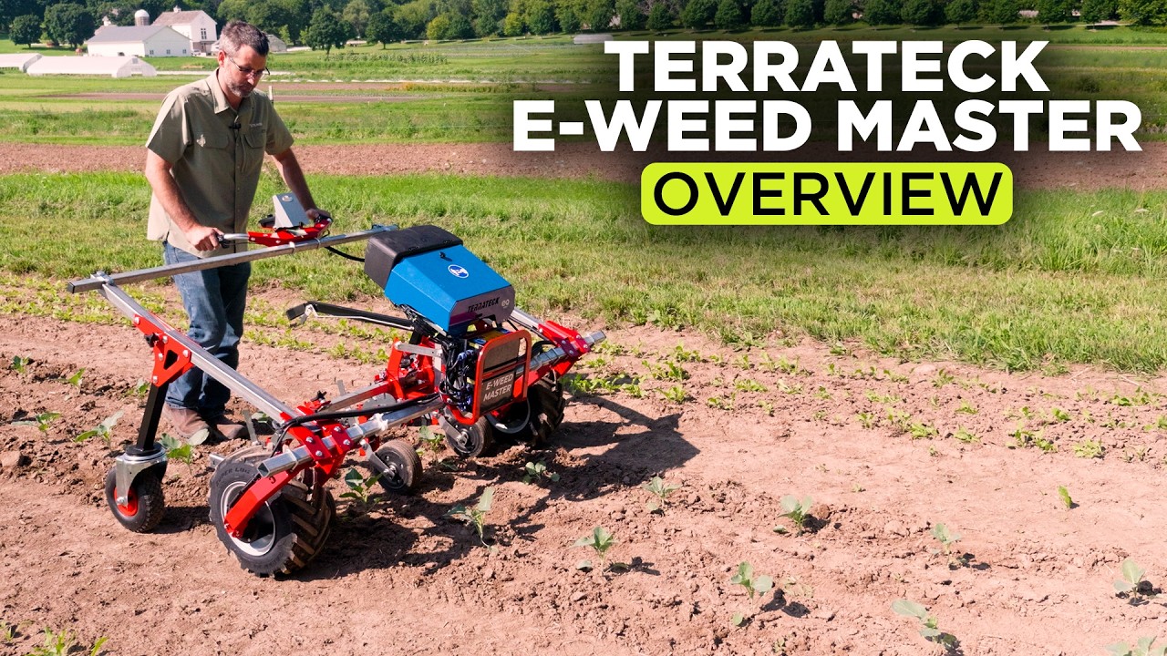 Terrateck E-Weed Master | Electric Walk Behind Overview