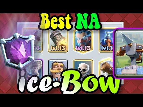 ICE-BOW 👈 Best Xbow  deck in clash Royale 7100 gameplays