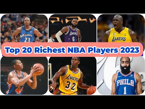 Top 20 Richest NBA Players 2023 and their net worth's