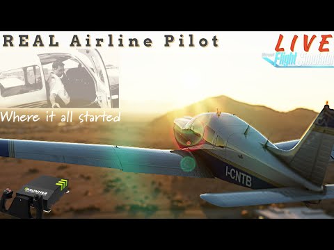 Back to Basics | No HSI | No GPS | Do you even FLY? | Real PA28 Pilot | #msfs2020 #pa28 #justflight