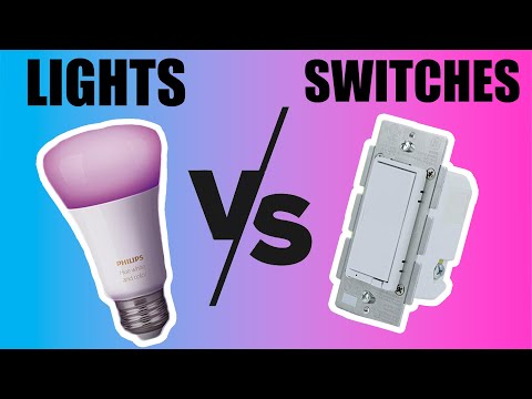 Smart Light Bulb vs Smart Light Switch