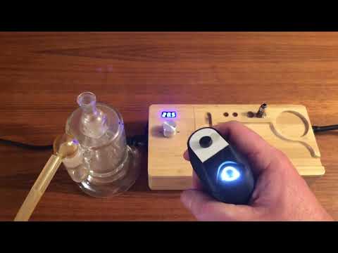 Camouflet Inductor - Camouflet induction heater heating a Dynavap