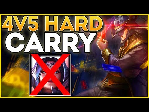 4v5 IN HIGH DIAMOND!? AD TWISTED FATE CARRY!! (ft. KingStix)