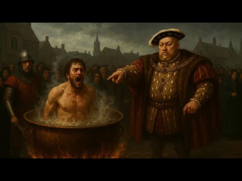 Die Schreckliche Hinrichtung des Mannes, der Lebendig Gekocht Wurde