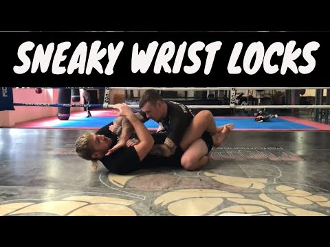 SNEAKY WRIST LOCKS FROM CLOSED GUARD