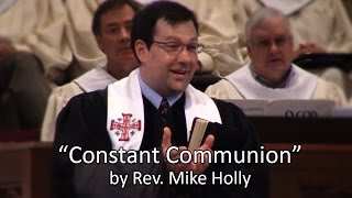 preview picture of video 'BPUMC Sermon: Constant Communion - Rev. Mike Holly'