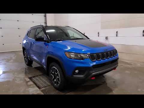 2026 Jeep Compass Trailhawk 4x4 in Blue for sale at Indian Head Chrysler Dodge Jeep Ram Ltd. in Indian Head, SK