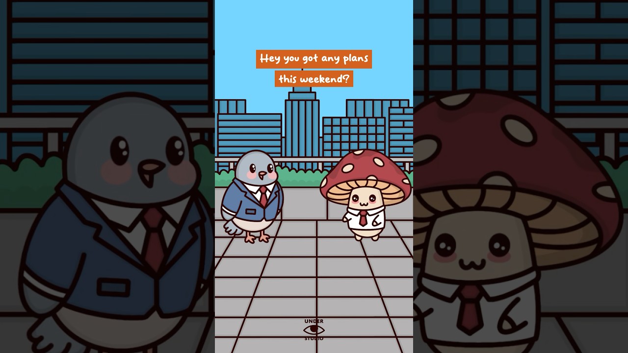 Playing The Easy Escape Card 😏 Mushie & Birdie | Animation Meme | Original Audio: @ohhyoubetcha