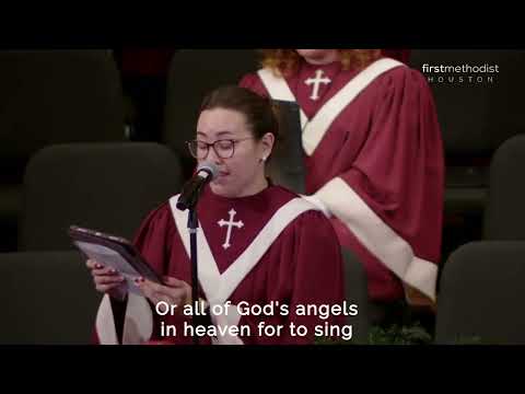 I Wonder As I Wander -John Jacob Niles; First Methodist Houston, 1/1/2023